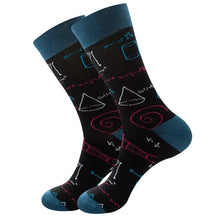 Charger l&#39;image dans la galerie, Let’s Talk Physics Crazy Socks - Crazy Sock Thursdays
