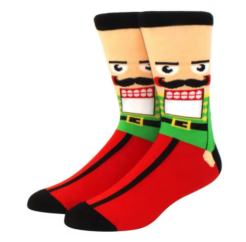 Nutcracker Crazy Christmas Socks - Crazy Sock Thursdays