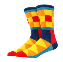 Lade das Bild in den Galerie-Viewer, Patterns on Patterns Crazy Socks - Crazy Sock Thursdays
